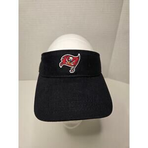 Tampa Bay Buccaneers NFL Game Day Visor Hat Black Adjustable One Size